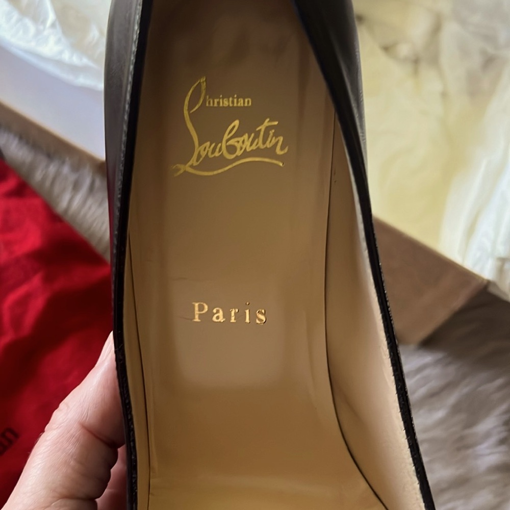Christian Louboutin Simple Black Pump